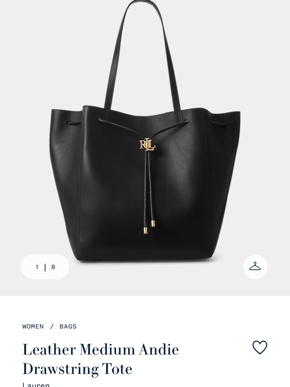 Lauren Ralph Lauren Large Drawstring Handbag - Picture 8 of 13
